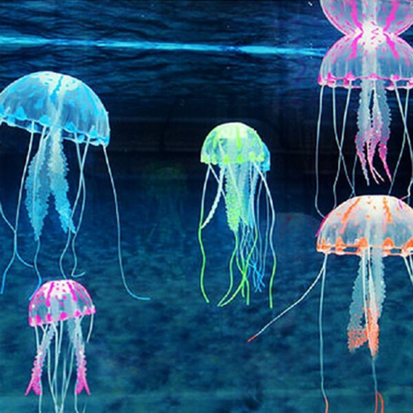 Glowing Effect Artificial Jellyfish